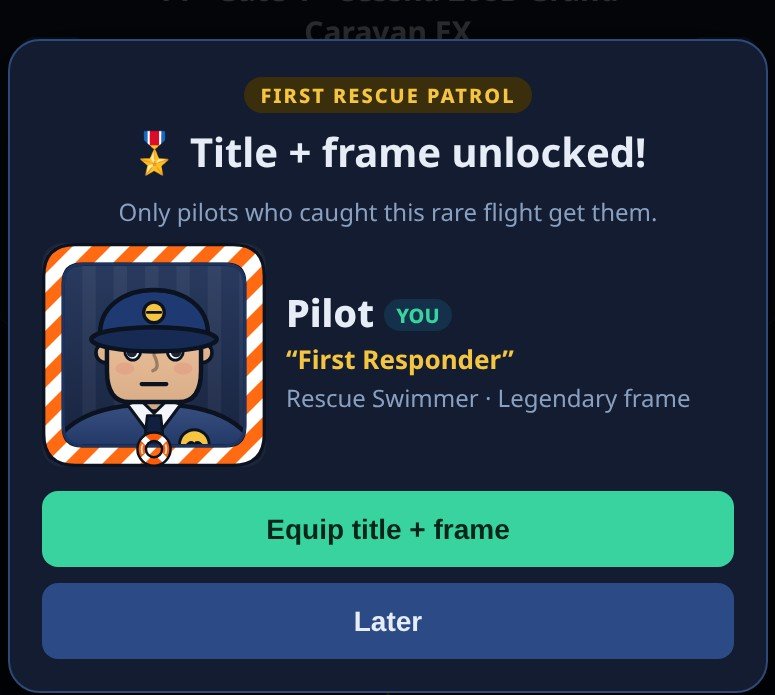 First Rescue Patrol unlock with First Responder title